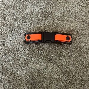 Durable Orange Dog Collar Prong Adapter